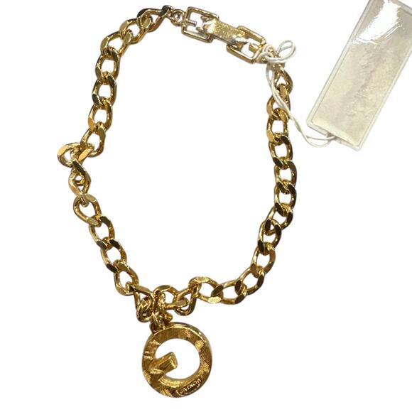 01. Givenchy G Charm Gold Bracelet - Picture 2 of 6